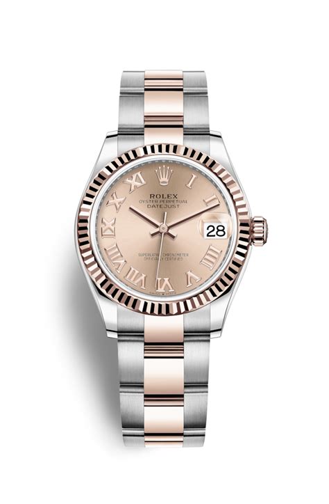 Rolex Datejust 31 watch: Oystersteel and Everose .